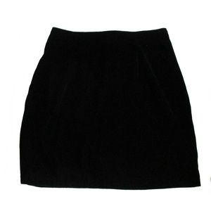 Black Velvet Skirt by Over & Under Plus Size 24W N